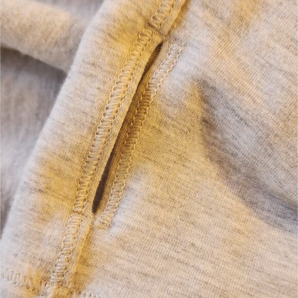 Cozy Chic Lululemon Coast Easy Wrap Asymmetrical Zip Hoodie Sz 2 Heathered Grey - Picture 8 of 10